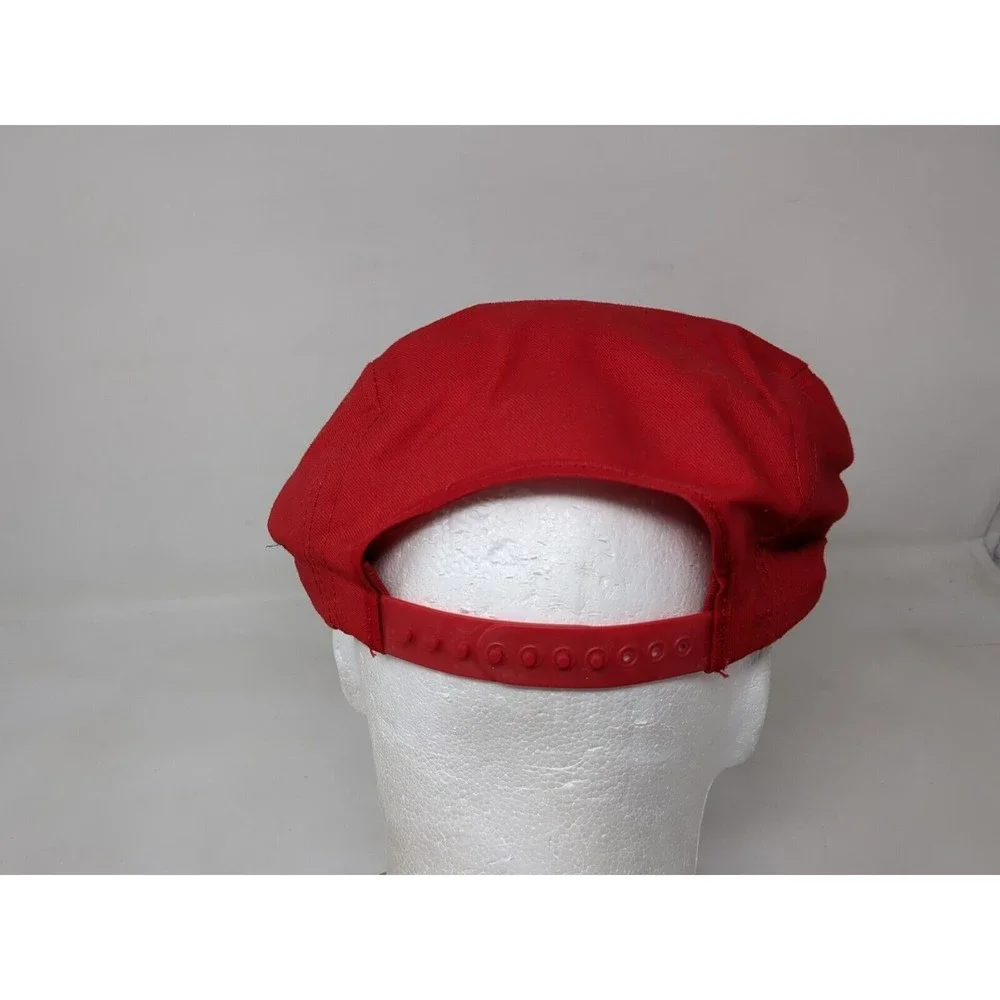 Vintage Florissant United Soccer Club Missouri‎ Golf Hat Flat Cap 1970s Snapback